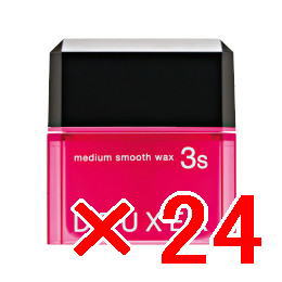 送料無料 ナンバースリー 003 ／ デューサー ／ デューサー ミディアムスムースワックス 3S 80g 24個セット ／ ヘアワックス