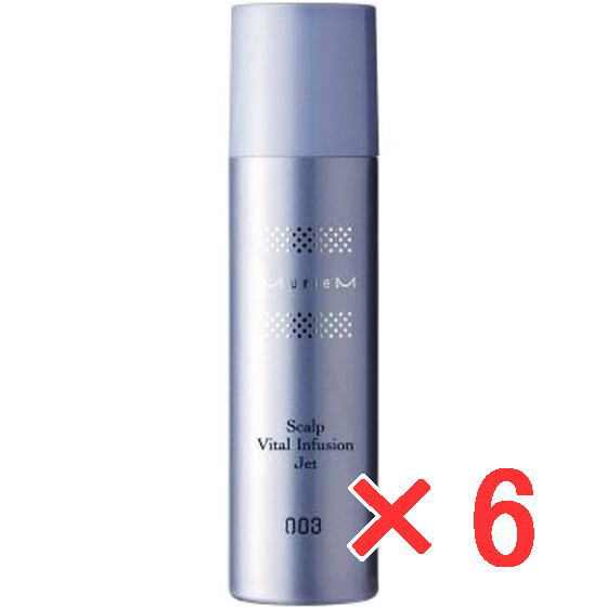 ★【送料無料】ナンバースリー 003 / ミュリアム クリスタル / ミュリアム 薬用 スカルプ バイタル インフュージョン ジェット 160g 【6個セット】