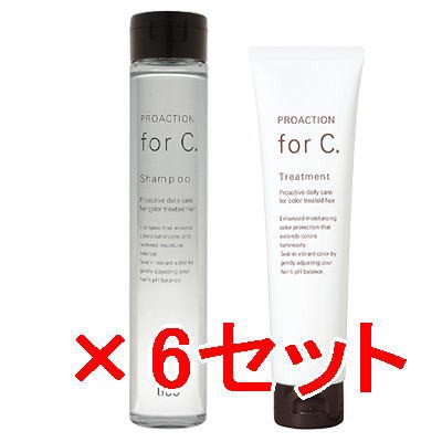 送料無料 ナンバースリー 003 ／ forC. ／ プロアクション フォーシー シャンプー 170ml & トリートメント 150g ／  6セットの通販はau PAY マーケット - amugis au PAY マーケット店 | au PAY マーケット－通販サイト