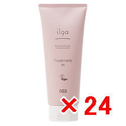 ★【送料無料】ナンバースリー 003 / イルガ / イルガ 薬用 トリートメント M 200g 【24個セット】/ 美容室専売品 医薬部外品