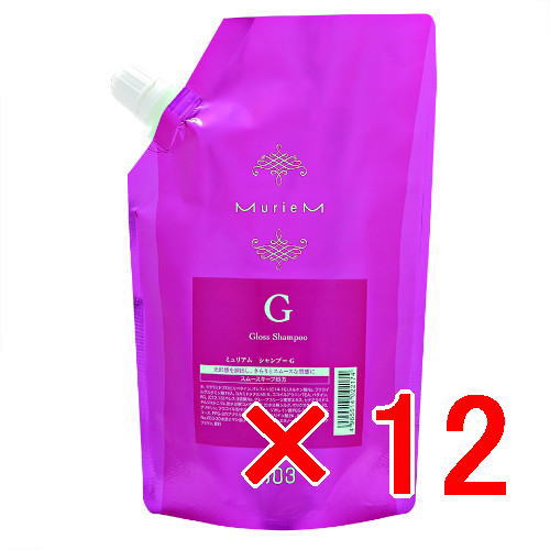 ★【送料無料】ナンバースリー 003 / ミュリアム ピンク / ミュリアム シャンプー G 500ml (詰替用) 【12個セット】/ 4985514022174
