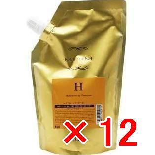 ★【送料無料】ナンバースリー 003 / ミュリアム ゴールド / ミュリアム シャンプー H 500ml 詰替え 【12個セット】/4985514022679
