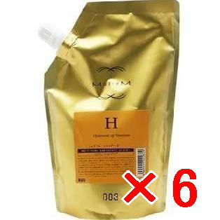 ★【送料無料】ナンバースリー 003 / ミュリアム ゴールド / ミュリアム シャンプー H 500ml 詰替え 【6個セット】/4985514022679