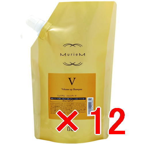 ★【送料無料】ナンバースリー 003 / ミュリアム ゴールド / ミュリアム シャンプー V 500ml 詰替え 【12個セット】4985514022631