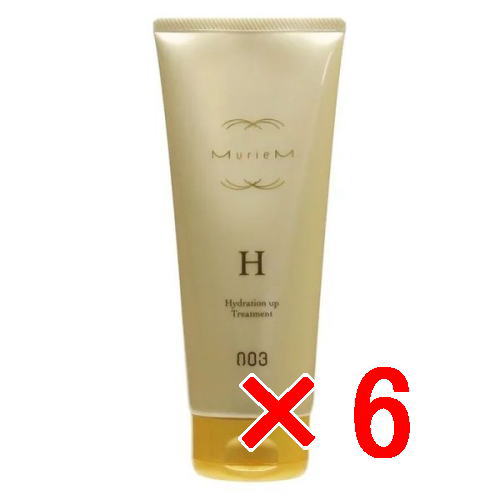 ★【送料無料】ナンバースリー 003 / ミュリアム ゴールド / ミュリアム トリートメント H 200g 【6個セット】/ 4985514022853