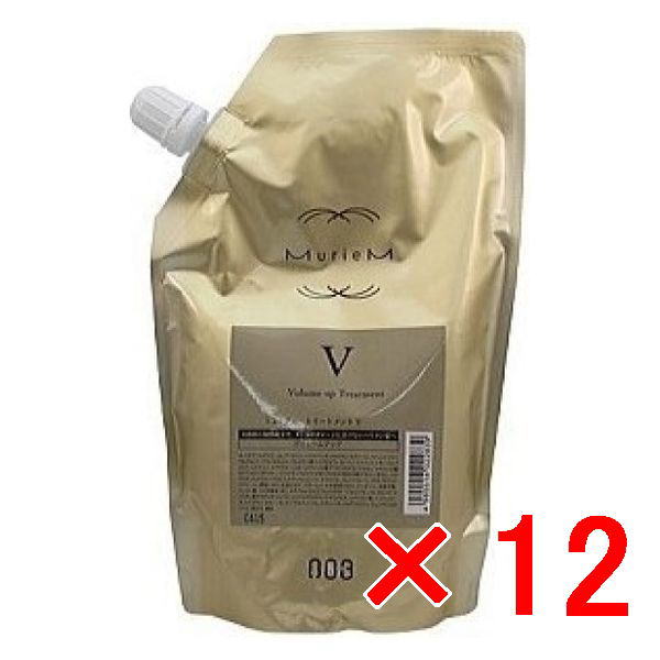 ★【送料無料】ナンバースリー 003 / ミュリアム ゴールド / ミュリアム トリートメント V 500g 詰替え 【12個セット】4985514022839