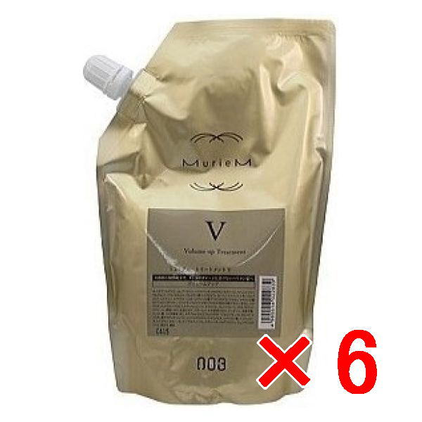 ★【送料無料】ナンバースリー 003 / ミュリアム ゴールド / ミュリアム トリートメント V 500g 詰替え 【6個セット】4985514022839