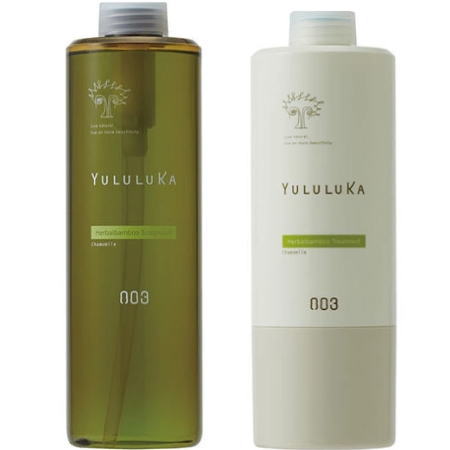 送料無料 ナンバースリー 003 ／ ユルルカ ハーバル スキャルプウォッシュ 660ml ＆ ハーバル トリートメント 620g セット