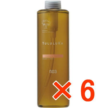 送料無料 ナンバースリー 003 ／ ユルルカ シプレーヴァイタル シャンプー 660ml 6個