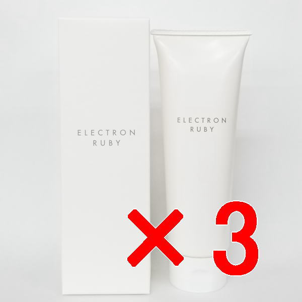 ハニエル エレクトロンルビー クレンジング 150g【3個セット】