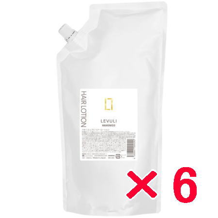 送料無料 ハホニコ HAHONIKO ／ ハホニコ　レブリ ヘアーローション 1000ml 6個 サロン専売品 美容室専売品 スタイリング剤