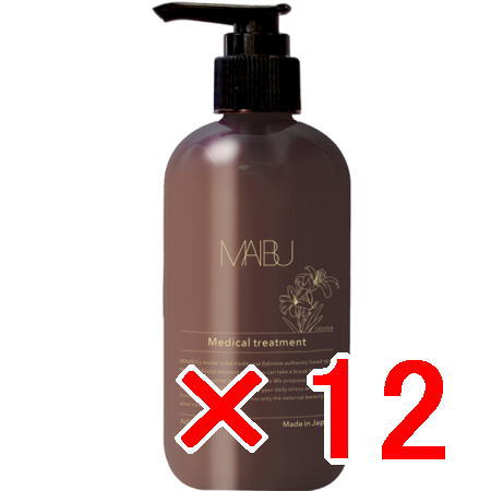 送料無料 ハホニコ HAHONIKO ／ マイブ 薬用 ブラック ラメイ プレミアム トリートメント 285g 12個