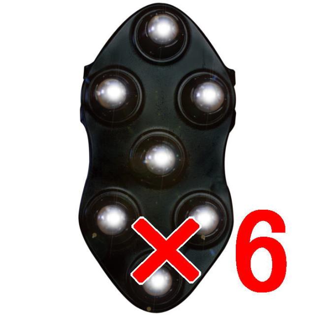 ハホニコ  HAHONIKO／ ハホニコ プロ トルマリンローラー かっさ【6個セット】／ 美容雑貨 トルマリン配合