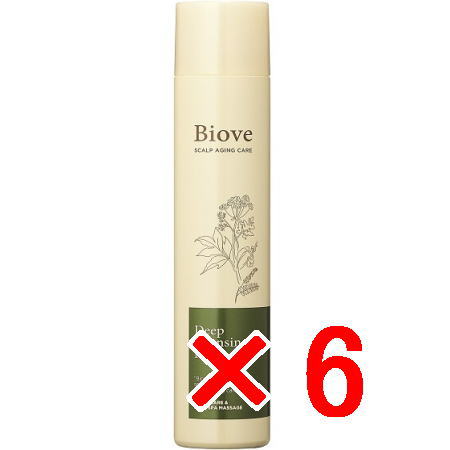 送料無料 デミコスメティックス ／ Biove ビオーブ ディープクレンジングフォーム 10g?6個