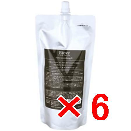 送料無料 デミコスメティックス ／ Biove ビオーブ フォー メン フォルスナリシングX 450ml 6個