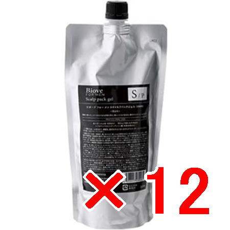 送料無料 デミコスメティックス ／ Biove ビオーブ フォー メン スキャルプパックジェル 450g 12個