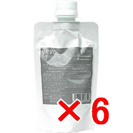 送料無料 デミコスメティックス ／ ウェーボ デザインキューブ ／ ドライワックス 200g?6個?ワックス