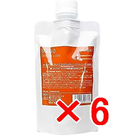 送料無料 デミコスメティックス ／ ウェーボ デザインキューブ ／ ライトワックス 200g?6個