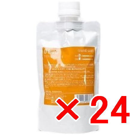 送料無料 デミコスメティックス ／ ウェーボ デザインキューブ ／ ラウンドワックス 200g?24個?ワックス