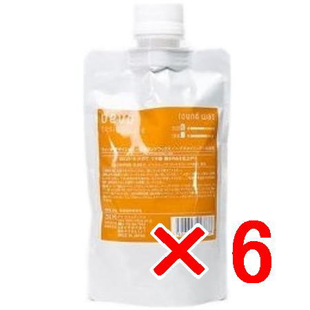 送料無料 デミコスメティックス ／ ウェーボ デザインキューブ ／ ラウンドワックス 200g?6個?ワックス