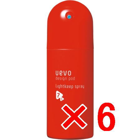 送料無料 デミコスメティックス ／ ウェーボ デザインポッド ライトキープスプレー 220ml 6個