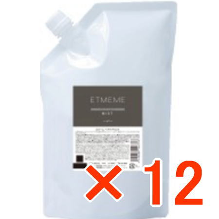 送料無料 ナプラ ／ エミーム ヘアケア ミスト 400ml リフィル 12個