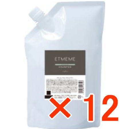 送料無料 ナプラ ／ エミーム スムース シャンプー 500ml リフィル 12個