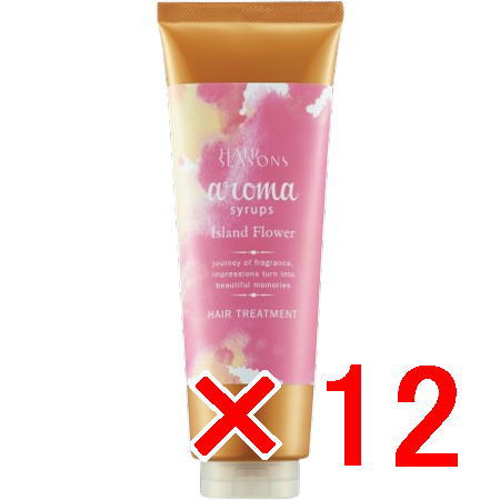 送料無料 デミコスメティックス ／ ヘアシーズンズ アロマシロップス ヘアトリートメント アイランドフラワー 240g 12個
