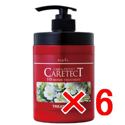 送料無料 ナプラ napra ／ ケアテクトHB リペアトリートメント 650g 6個セット ／ ケアテクトHB シャンプー＆トリートメントシリーズ
