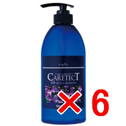送料無料 ナプラ napra ／ ケアテクトHBスキャルプシャンプー 750mL 6個セット ／ ケアテクトHB