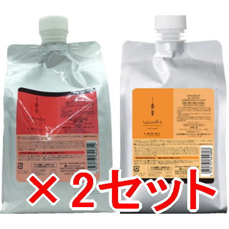 送料無料 ルベル ／ イオリコミント クレンジング 1000mL ＆ ルートサプリ 1000mL 2セット?シャンプー＆トリートメント リフィル