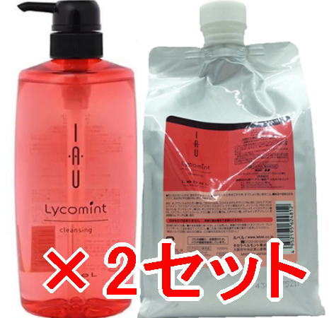 送料無料 ルベル ／ イオリコミント クレンジング 600mL ＆ 1000mL リフィル? 2セット?シャンプー