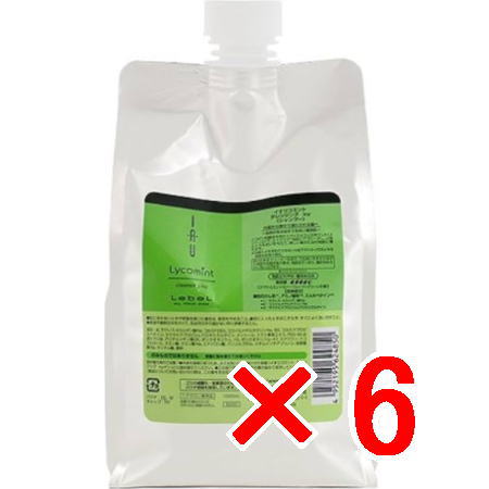送料無料 ルベル ／ イオリコミント クレンジング icy 1000mL 6個 ?シャンプー