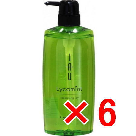 送料無料 ルベル ／ イオリコミント クレンジング icy 600mL 6個 ?シャンプー