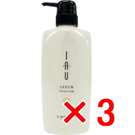 送料無料 ルベル ／ イオセラム クレンジング 600mL 3個 ?シャンプー