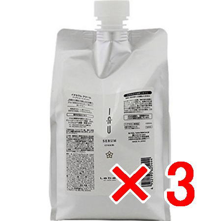 送料無料 ルベル ／ イオセラム クリーム 1000mL 3個 ?ヘアトリートメント