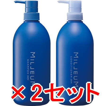 送料無料 デミコスメティックス ／ Biove ビオーブ ミレアム ヘアケア シャンプー 800ml ＆ コンディショナー 800ml?2セット