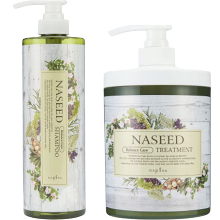 送料無料 ナプラ ／ ナシード バランスケア シャンプー 750ml ＆ バランスケア トリートメント 650g セット