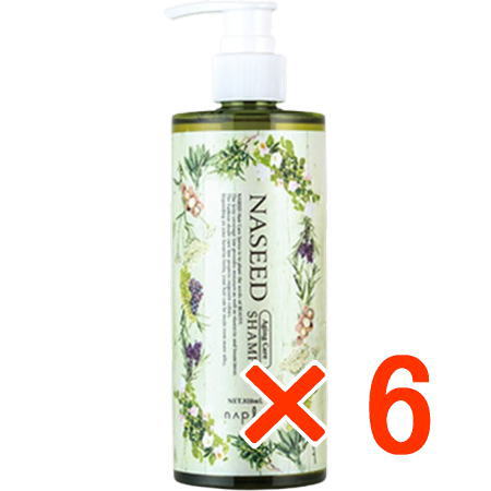 送料無料 ナプラ ／ ナシード エイジング シャンプー 320mL 6個