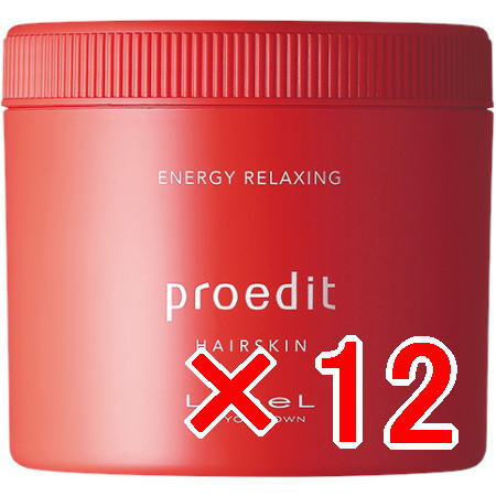 送料無料 ルベル ／プロエディット ヘアスキン エナジーリラクシング?360g 12個