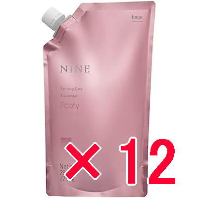ホーユー hoyu ／ NiNE ファーミングケア トリートメント ( プーフィ )   750g【12個】
