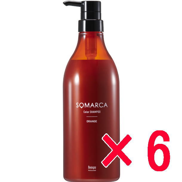 ホーユー ／ ソマルカ カラーシャンプー 770ml /  オレンジ【6個】hoyu [ 国内正規品 ]の通販は