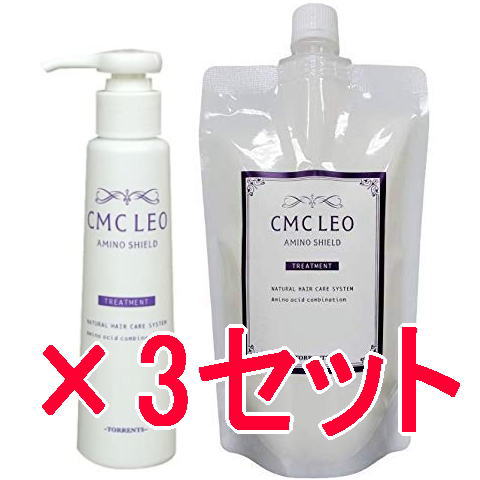 【正規品販売商品】トレンツ ／ アミノシールド CMC レオ  150ml  400mlリフィル 3セット／ 集中ケア アウトバス トリートメント