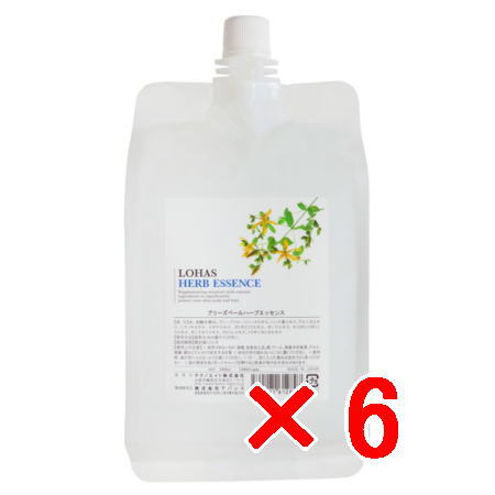 ★【送料無料】 テクノエイト ／ ロハスハーブエッセンス 1000ml 【6個セット】