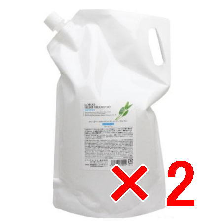 ★【送料無料】 テクノエイト ／ ロハスハーブシャンプー （モイスト） 2000ml 【2個】