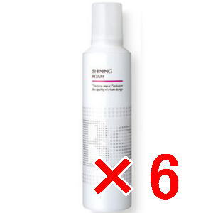 ★【送料無料】国内正規品 ／ アリミノ arimino／ BSスタイリング  ／ シャイニング フォーム  230g 【6個】 パサつきやダメージ髪に、やわらかさと自然なツヤを与えま