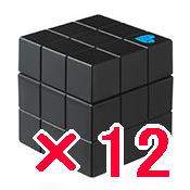 ★【送料無料】アリミノ（ピース ）／ フリーズキープ ワックス 80g 【12個】ブラック   [ワックスライン ]