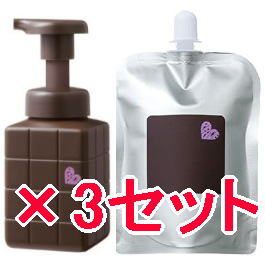 送料無料 アリミノ（ PEACE ピース ） ／ バウンシーカール ホイップ 250ml チョコ 400ml 詰替え　3セット / ホイップライン arimino
