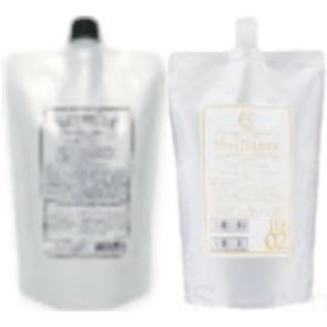 送料無料 ベルローネ ／ ブリアンテ シームレス シルバー 600ml ＋ ブリアンテ 2剤 600　セットの通販は