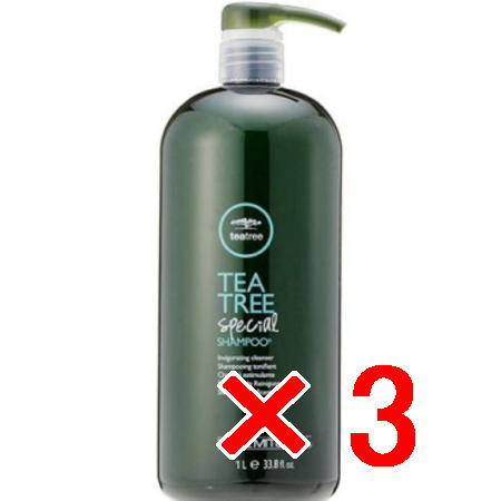 送料無料 ポールミッチェル／ティーツリー スペシャルシャンプー 1000mL 3個 [ 国内正規品 ]